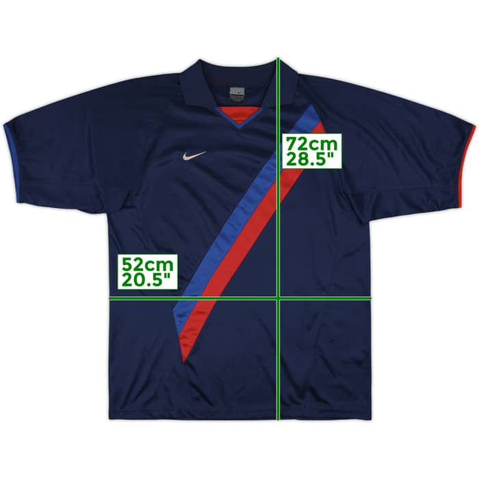 2002-03 Barcelona Basic Away Shirt - 9/10 - (XL)