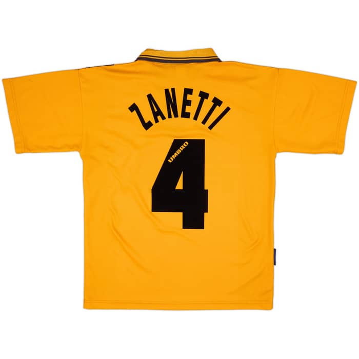 1996-97 Inter Milan Third Shirt Zanetti #4 - 8/10 - (S)