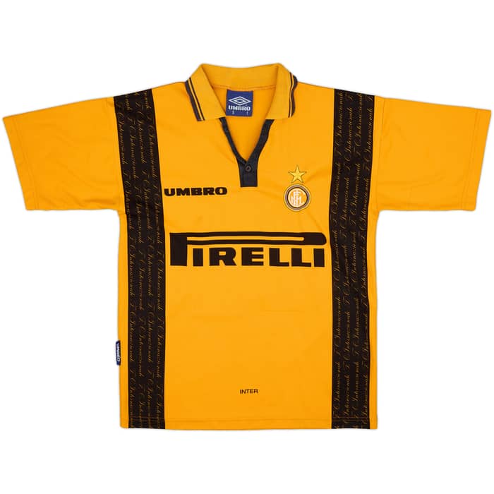 1996-97 Inter Milan Third Shirt Zanetti #4 - 8/10 - (S)