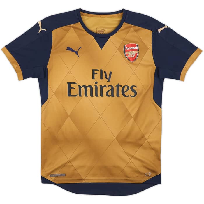 2015-16 Arsenal Away Shirt Arteta #8 - 8/10 - (S)