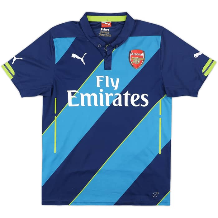 2014-15 Arsenal Third Shirt Arteta #8 - 8/10 - (S)