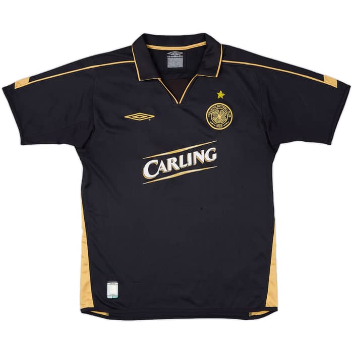 2003-04 Celtic Away Shirt Larsson #7 - 5/10 - (S)