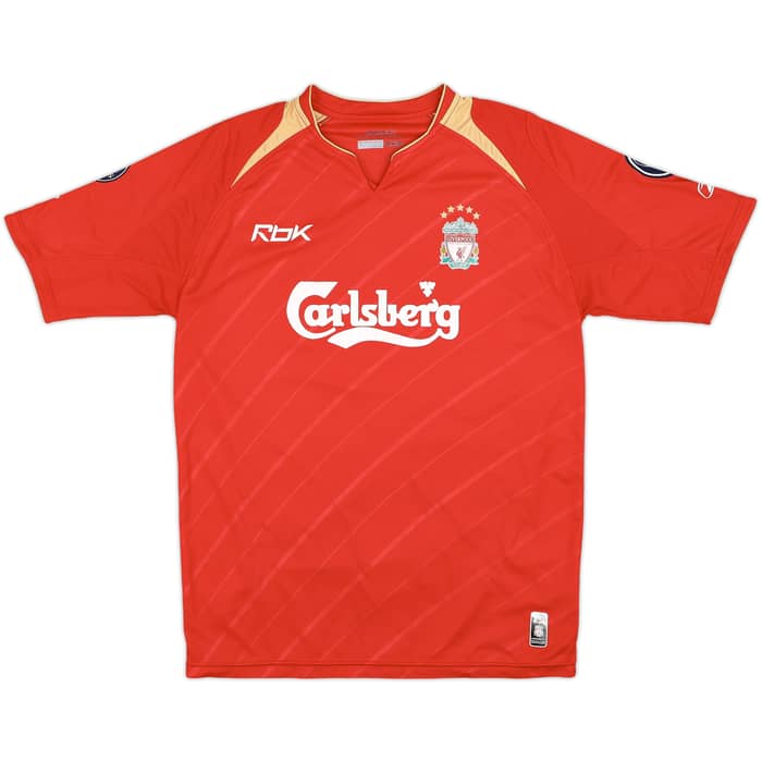 2005-06 Liverpool CL Home Shirt - 7/10 - (M)