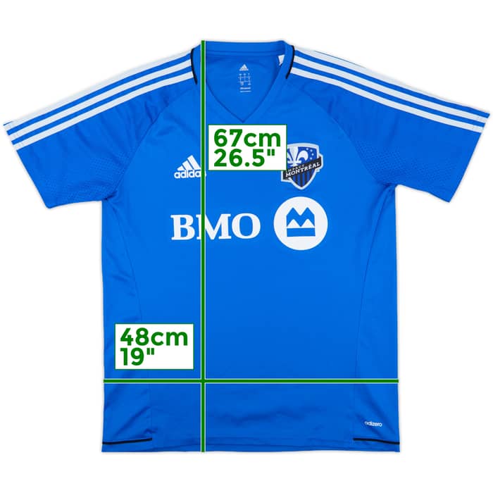 2016 Montreal Impact adizero Training Shirt - 9/10 - (L)