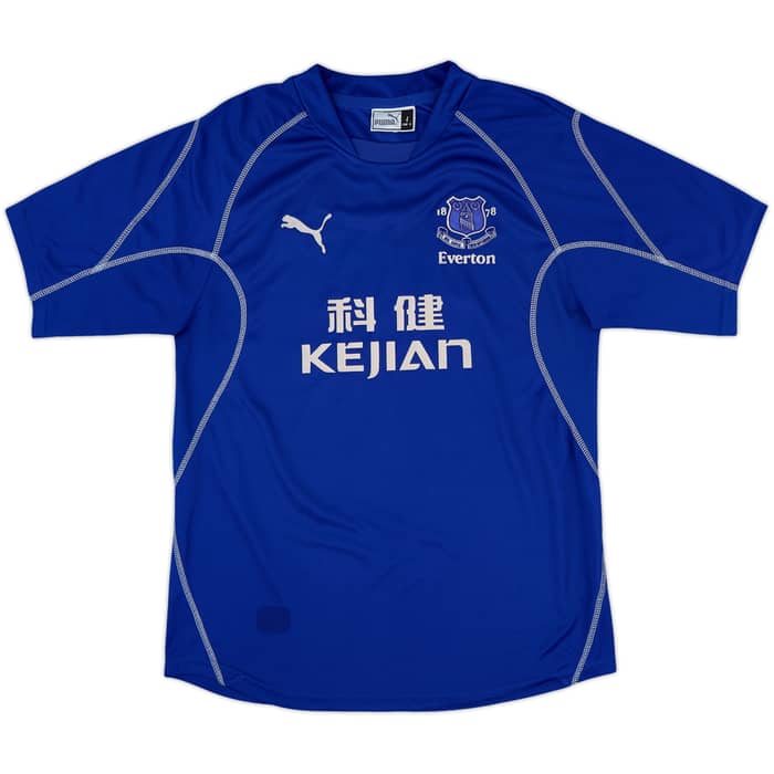 2002-03 Everton Home Shirt Rooney #18 - 8/10 - (L)