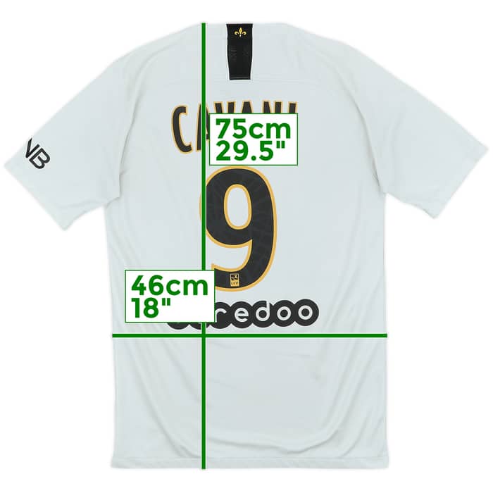 2018-19 Paris Saint-Germain Away Shirt Cavani #9 - 7/10 - (S)