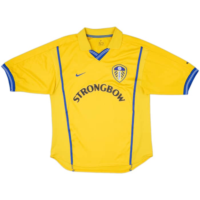 2000-02 Leeds United Away Shirt Radebe #5 - 6/10 - (S)