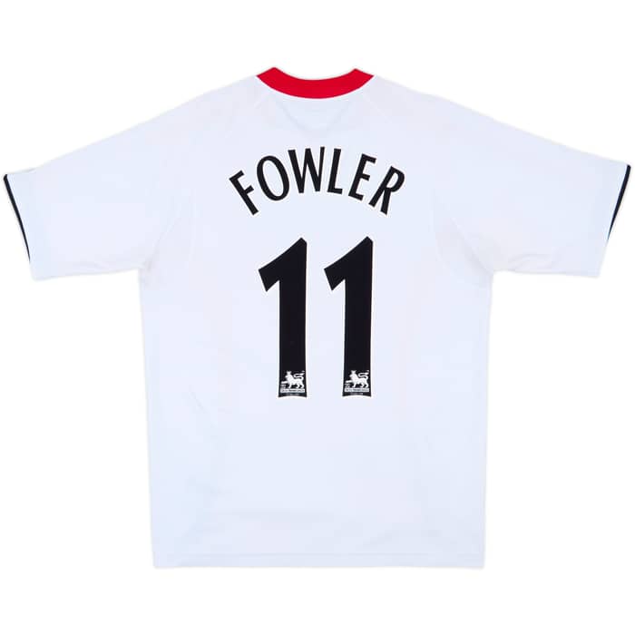 2005-06 Liverpool Away Shirt Fowler #11 - 6/10 - (M)