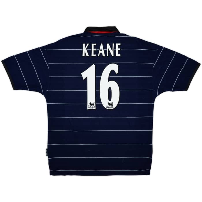 1999-00 Manchester United Away Shirt Keane #16 - 10/10 - (L)