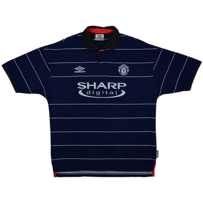 1999-00 Manchester United Away Shirt Keane #16 - 10/10 - (L)