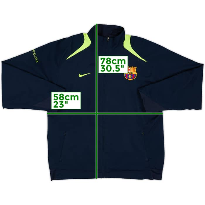 2005-06 Barcelona Nike Track Jacket - 8/10 - (L)