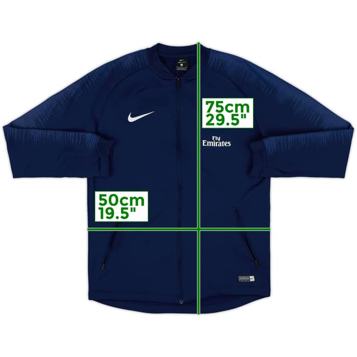 2016-17 Paris Saint-Germain Nike Track Jacket - 8/10 - (M)