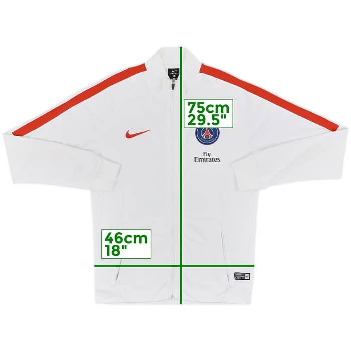 2016-17 Paris Saint-Germain Nike Track Jacket - 8/10 - (M)