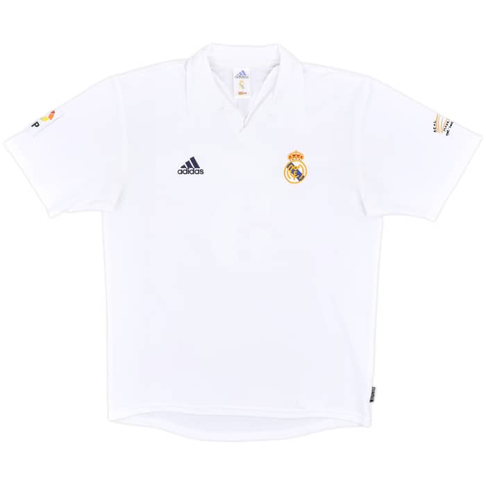 2001 Real Madrid Home Shirt Zidane #5 - 7/10 - (M)