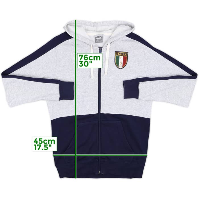 2013-14 Italy Puma Hooded Track Jacket - 9/10 - (M)