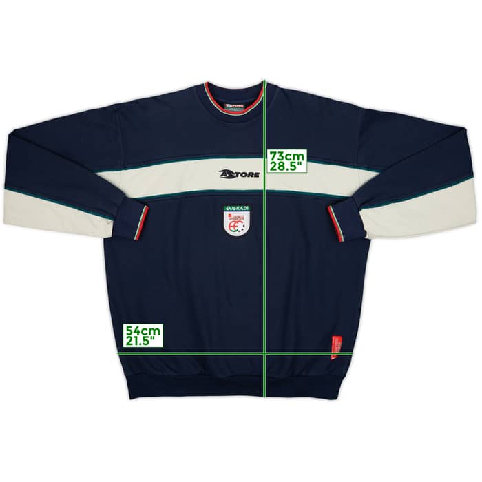 2002-03 Basque Country (Euskadi) Astore Sweat Top - 8/10 - (L)