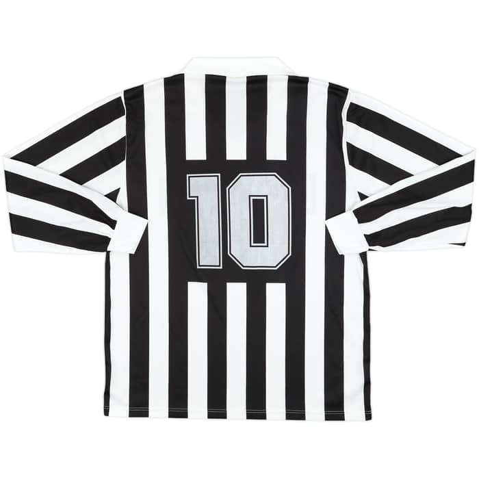 1992-94 Juventus Home L/S Shirt #10 - 7/10 - (L)