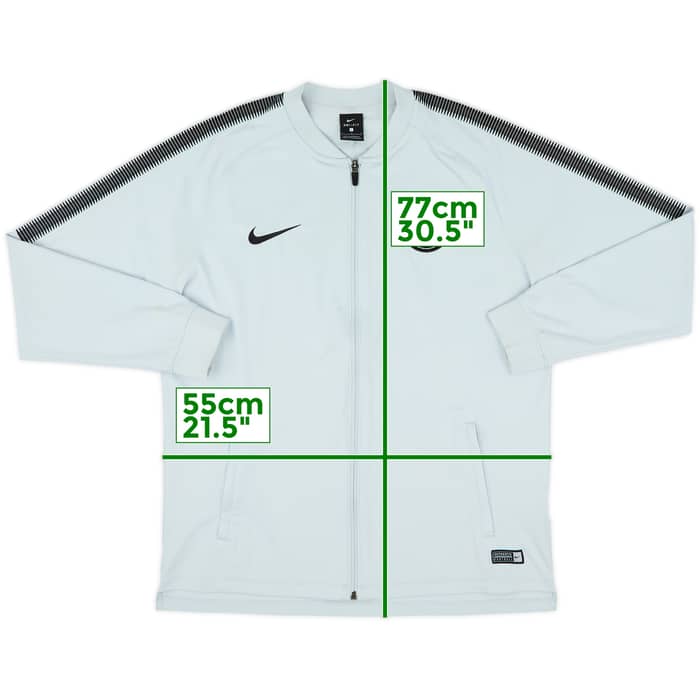 2017-18 Paris Saint-Germain Nike Track Jacket - 7/10 - (L)