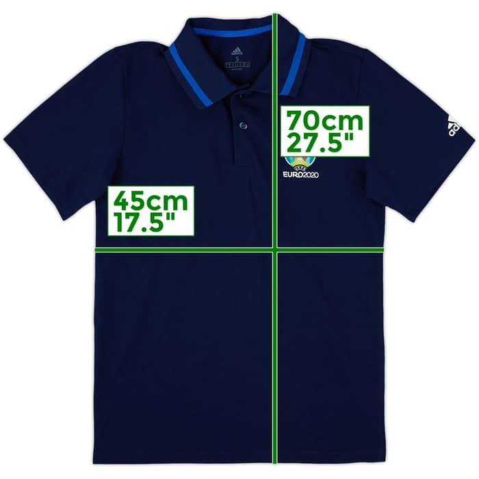 2021 UEFA Euro 2020 adidas Polo Shirt - 10/10 - (S)