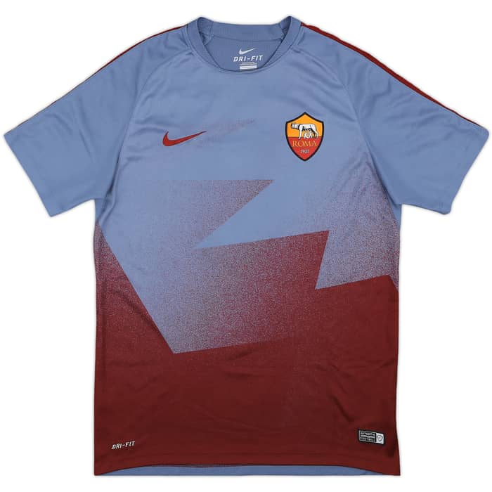 2016-17 Roma Nike Training Shirt - 8/10 - (L)