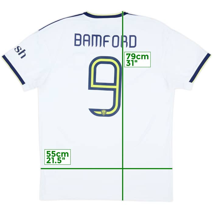 2022-23 Leeds United Home Shirt Bamford #9 - 9/10 - (L)