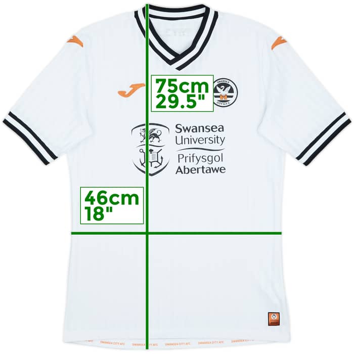 2021-22 Swansea Home Shirt - 9/10 - (M)