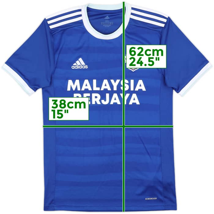 2020-21 Cardiff Home Shirt - 7/10 - (XS)