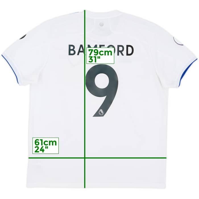 2020-21 Leeds United Home Shirt Bamford #9 - 8/10 - (XL)