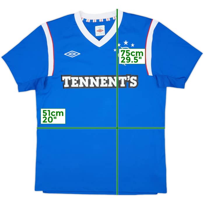 2011-12 Rangers Home Shirt - 10/10 - (M)