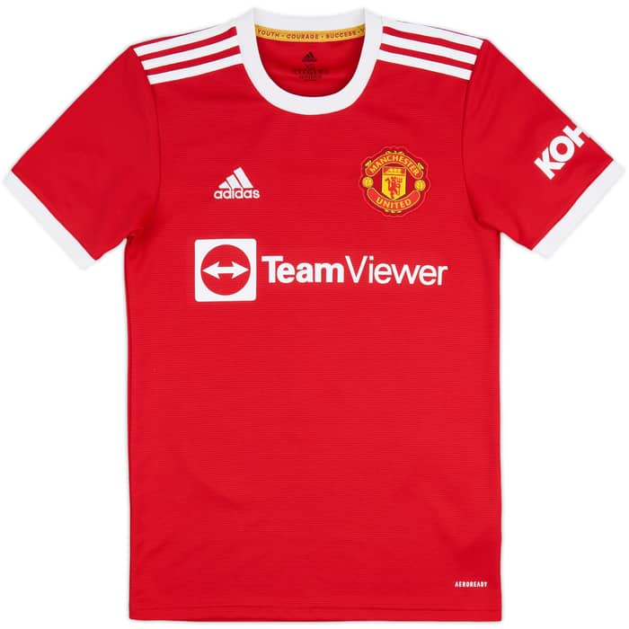 2021-22 Manchester United Home Shirt Ronaldo #7 - 10/10 - (XS)
