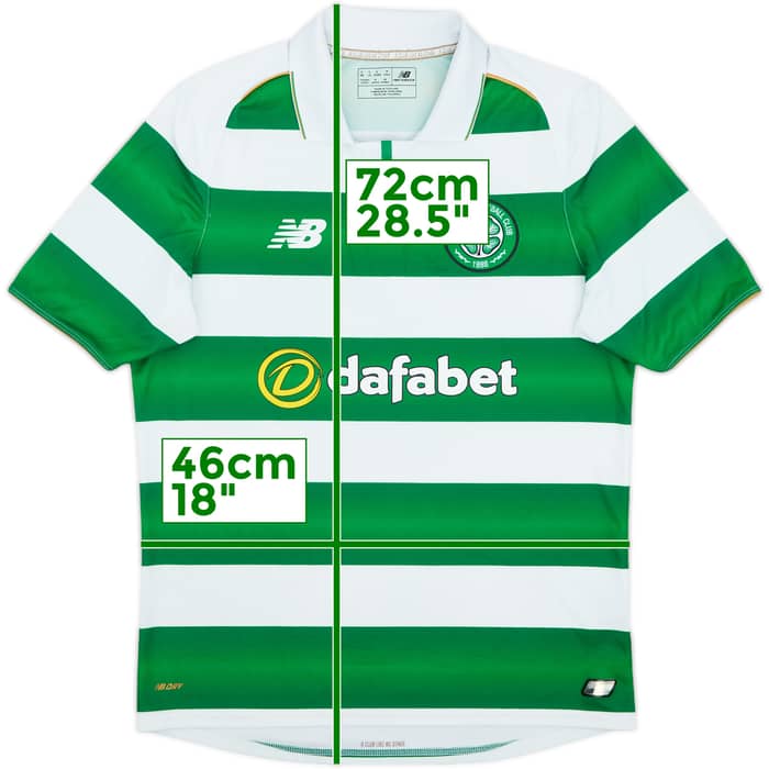 2016-17 Celtic Home Shirt - 7/10 - (S)