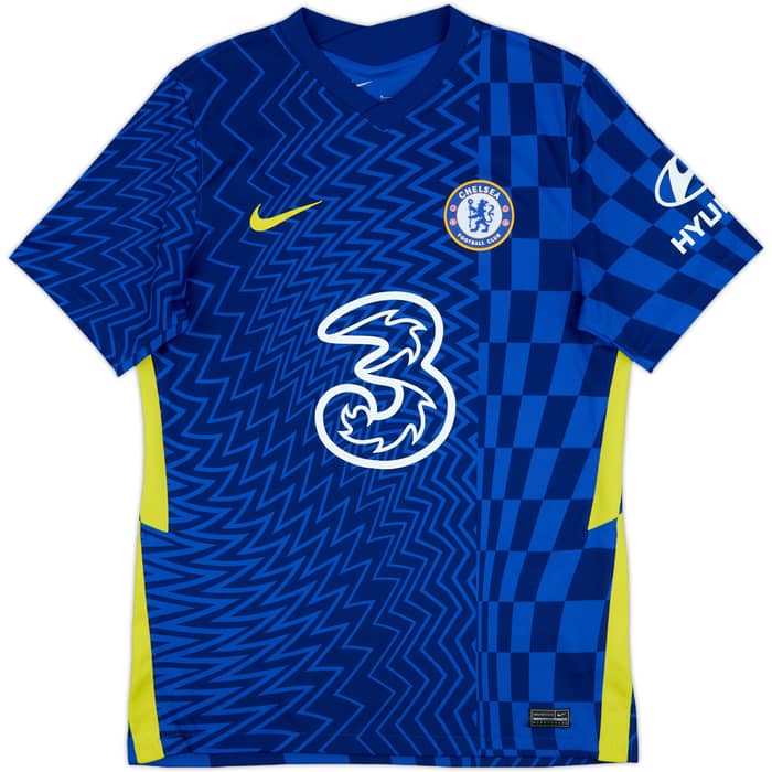 2021-22 Chelsea Home Shirt Pulisic #10 - 8/10 - (M)
