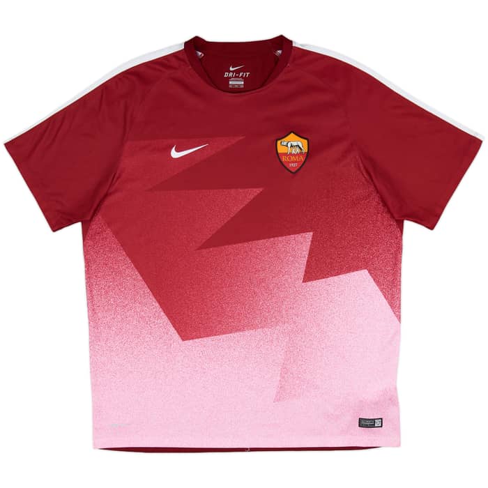 2015-16 Roma Nike Training Shirt - 8/10 - (XXL)
