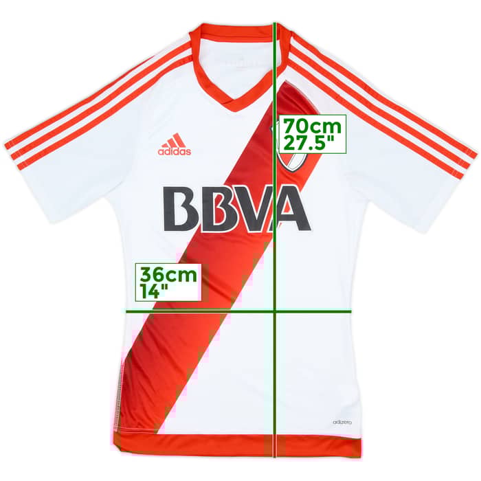 2016-17 River Plate Player Issue Home Shirt - 9/10 - (S)