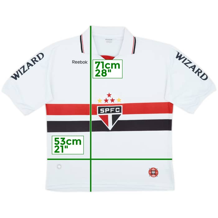 2012 Sao Paulo Home Shirt #9 - 6/10 - (M)
