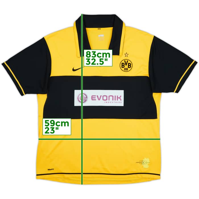 2007-08 Borussia Dortmund Home Shirt - 6/10 - (XL)