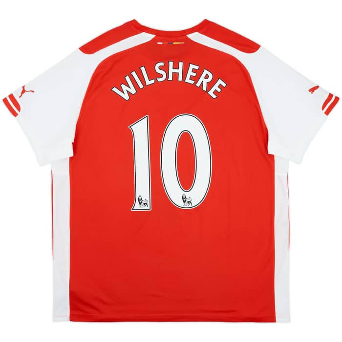 2014-15 Arsenal Home Shirt Wilshere #10 - 9/10 - (XXL)
