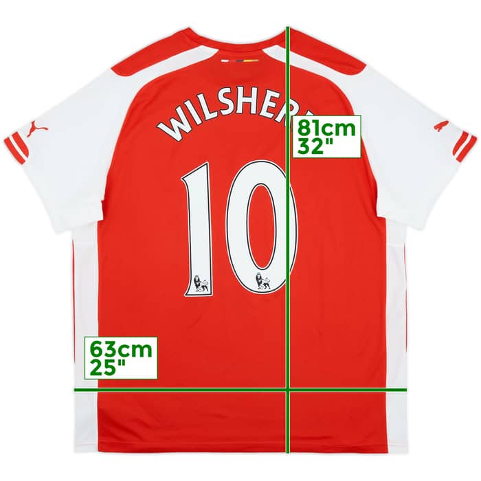2014-15 Arsenal Home Shirt Wilshere #10 - 9/10 - (XXL)