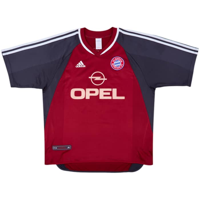 2001-02 Bayern Munich Home Shirt Elber #9 - 6/10 - (L)