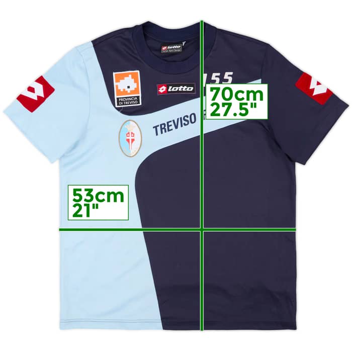 2007-08 Treviso Lotto Player Issue Training Shirt #155 - 9/10 - (L)