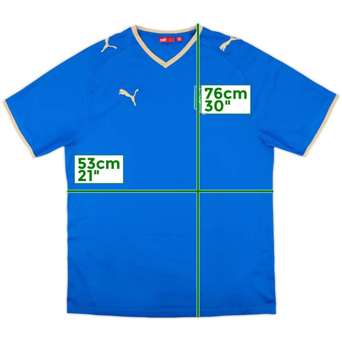 2007-08 Italy Home Shirt - 10/10 - (L)