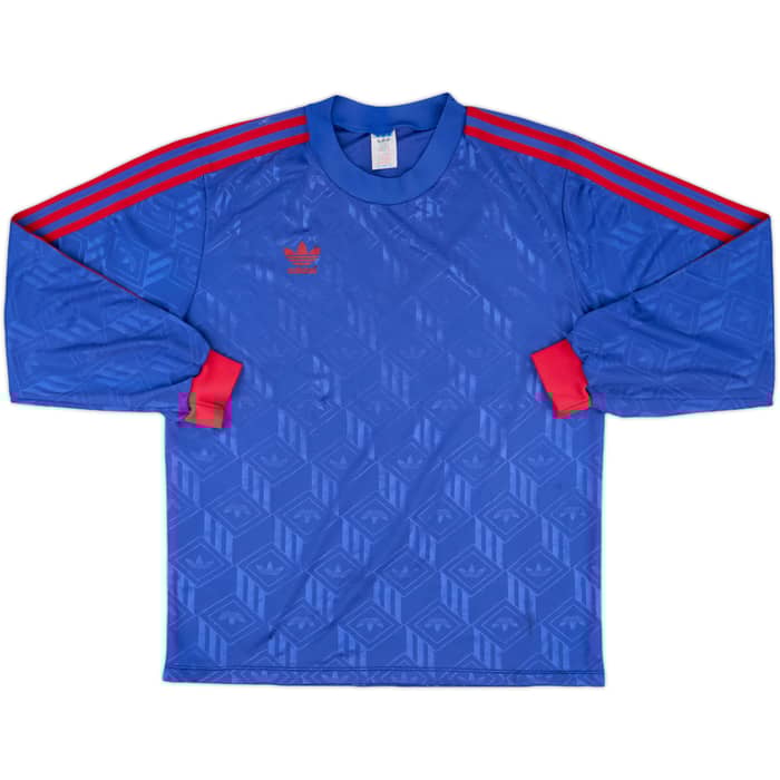 1980s adidas Template L/S Shirt - 7/10 - (L)