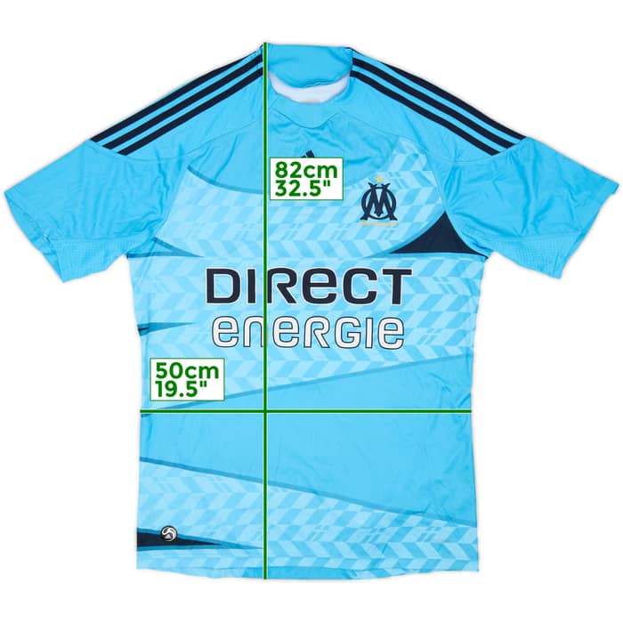 2009-10 Olympique Marseille Away Shirt - 9/10 - (M)