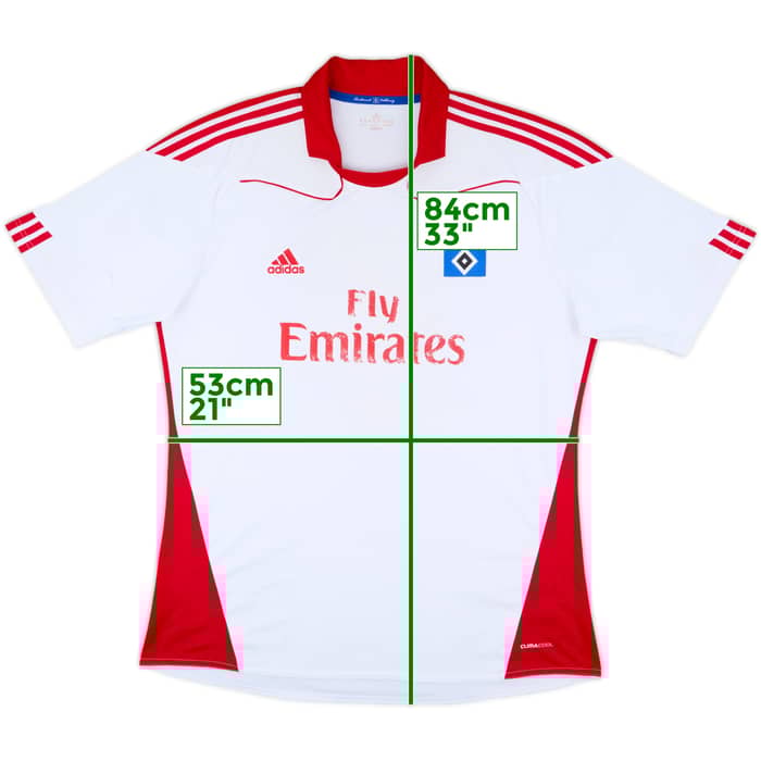 2010-11 Hamburg Home Shirt - 5/10 - (3XL)