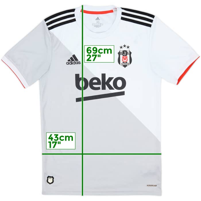 2020-21 Besiktas Home Shirt - 6/10 - (XS)