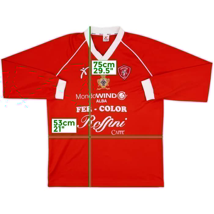 2001-02 Perugia Galex Training L/S Shirt - 9/10 - (M)