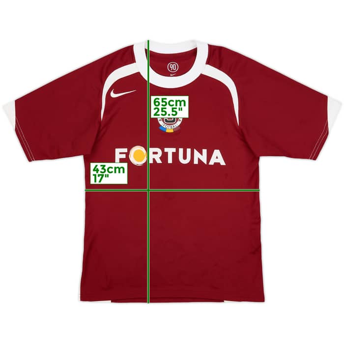 2006-07 Sparta Prague Home Shirt - 7/10 - (XS)