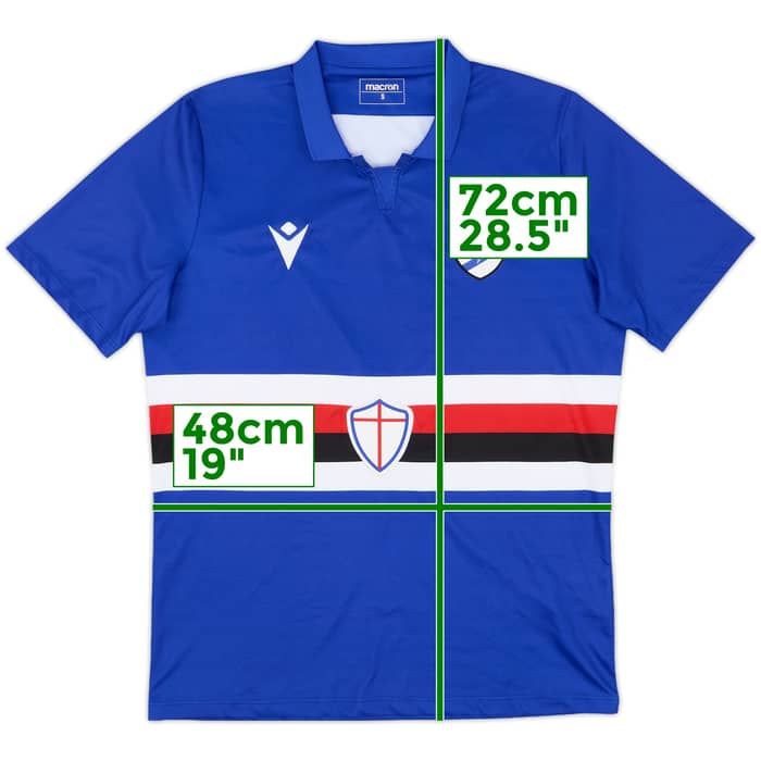 2022-23 Sampdoria Home Shirt - 10/10 - (S)