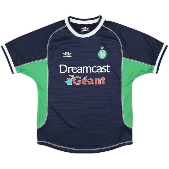 2000-01 Saint Etienne Away Shirt - 7/10 - (L.Boys)