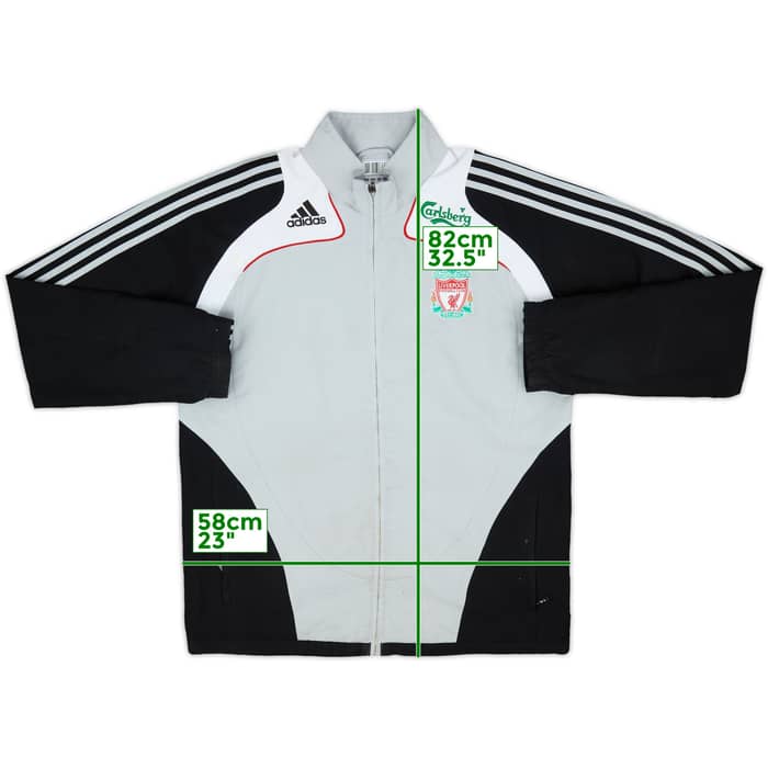 2008-09 Liverpool adidas Track Jacket - 6/10 - (M/L)